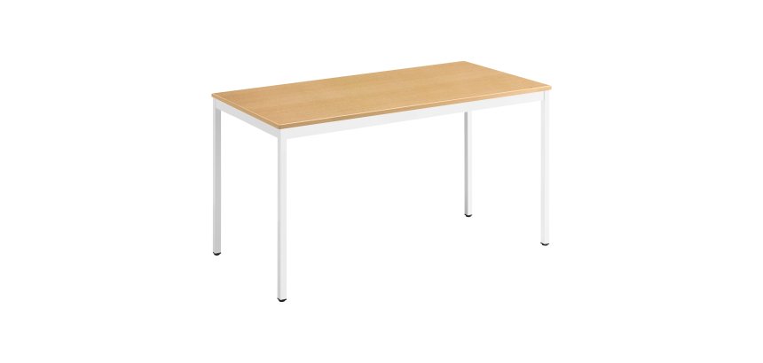 Table multi-usages hêtre L 140 x P 70 cm - Éco