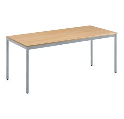 Table multi-usages chêne clair L 180 x P 80 cm - Éco