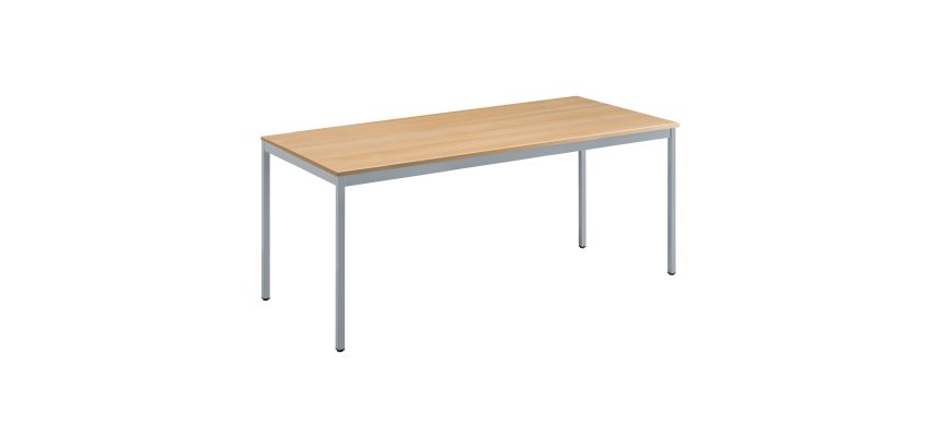 Table multi-usages chêne clair L 180 x P 80 cm - Éco