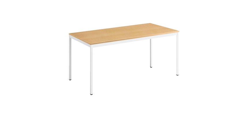 Table multi-usages hêtre L 160 x P 80 cm - Éco