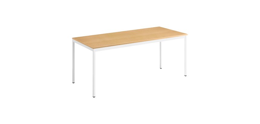 Table multi-usages hêtre L 180 x P 80 cm - Éco