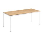 Table multi-usages chêne clair L 180 x P 80 cm - Éco