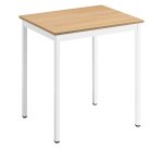 Table multi-usages chêne clair L 70 x P 60 cm - Éco