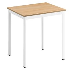 Table multi-usages chêne clair L 70 x P 60 cm - Éco