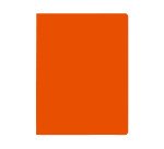 Subcarpetas de cartulina reciclada GIO 185 gr tamaño A4 (31,5 x 23,5 cm) Paquete de 50 naranja