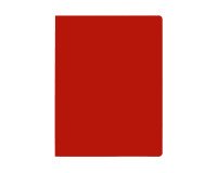 Subcarpetas de cartulina reciclada colores vivos GIO 185 gr tamaño A4 (31,5 x 23,5 cm) Paquete de 50 Rojo