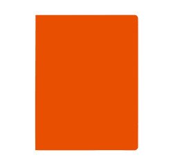 Subcarpetas de cartulina reciclada colores vivos GIO 185 g Folio (34,5 x 23,5 cm) Paquete de 50 color naranja