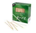 Agitateurs en bois, longueur 140 mm - Boite de 1000