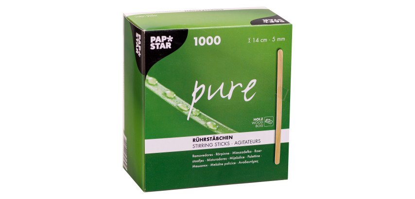 Stirring length 140 mm - box of 1000 pieces