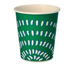 Gobelet en carton Spring vert - 20 cl - Lot de 100