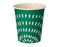 Bekers in karton Spring groen 20 cl - set van 100 stuks