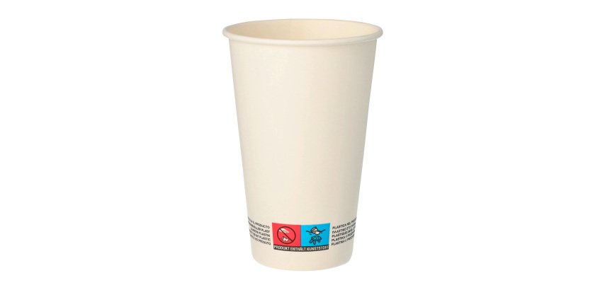 Gobelet en carton White - 30/34,5 cl - Lot de 100
