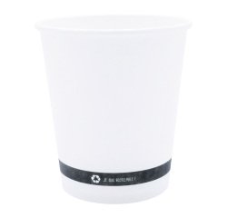 Vaso de cartón blanco - 30 cl - Lote de 100