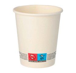 Vasos desechables cartón 20 cl  White - Paquete de 100