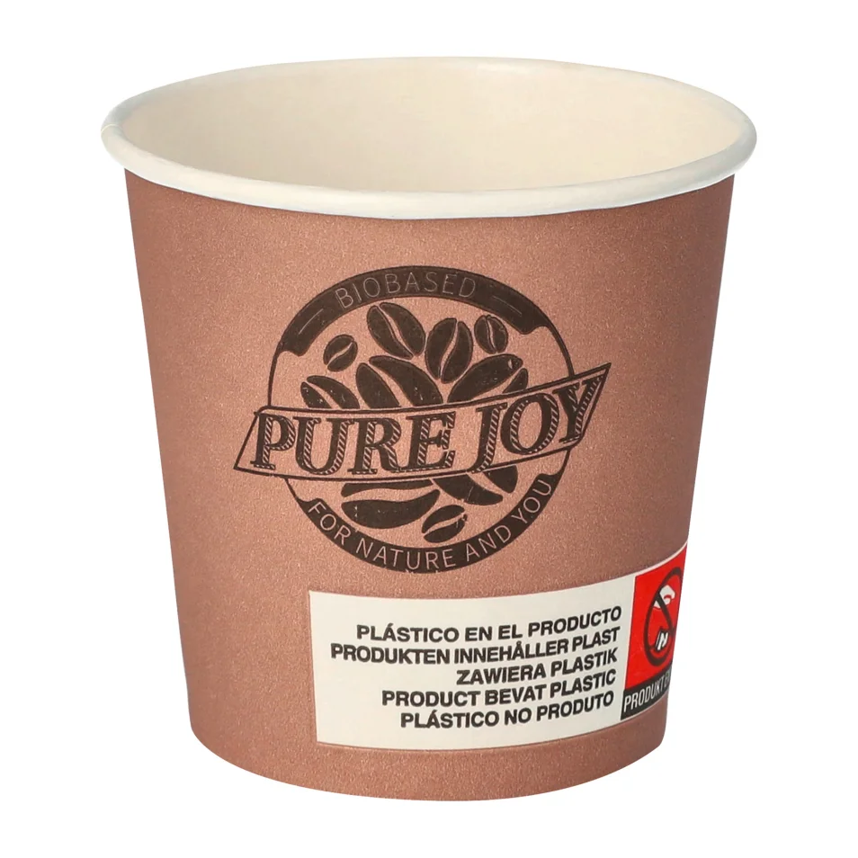 Gobelet carton 100% végétal Pure Joy ecologique et eco-responsable