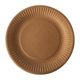 Assiette en carton Ø 19 cm Pure - Lot de 100