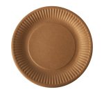 Assiette en carton Ø 19 cm Pure - Lot de 100