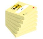 Notes Post-it jaune 76 x 76 mm - bloc de 100 feuilles