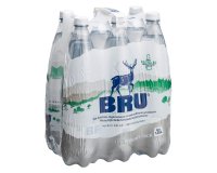 Eau gazeuse Bru 1,25 L - 6 bouteilles