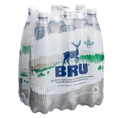 Eau gazeuse Bru 1,25 L - 6 bouteilles