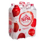 Eau gazeuse Spa intense 1,5 L - 6 bouteilles