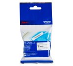 Ruban pour étiqueteuse noir sur blanc M-K221SBZ Brother – 9 mm de large