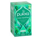 Infusion trois menthes Bio Pukka - Boîte de 20 sachets