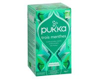 Infusion three mint Organic  Pukka - Box of 20 sachets