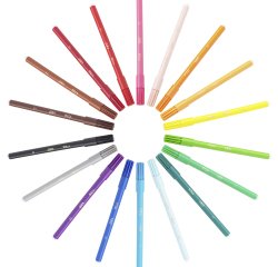 Rotulador permanente Bic Kids Visa - Caja de 84