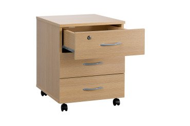 Drawer cabinet wood Cubo 3 drawers