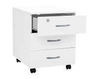 Drawer unit Cubo wooden 3 drawers