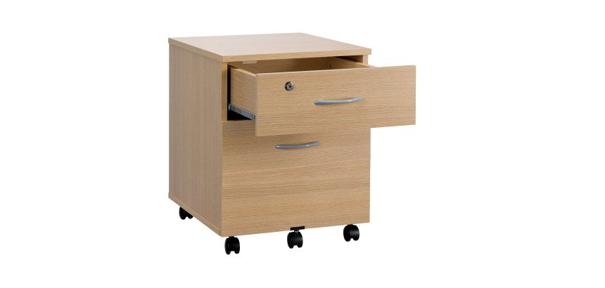 Caisson bois Cubo 2 tiroirs