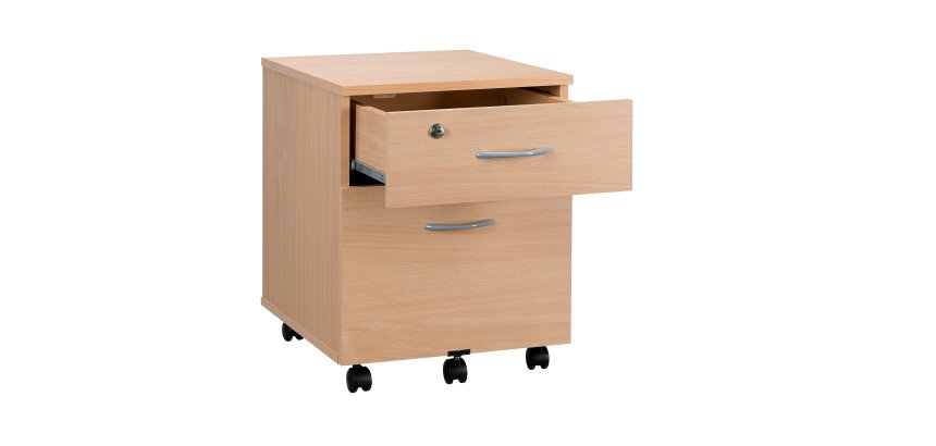 Drawer cabinet wood Cubo 2 drawers