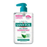 Gel hydroalcoolique désinfectant Sanytol thé vert - Flacon 250 ml