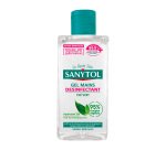 Gel hydroalcoolique désinfectant Sanytol thé vert - Flacon 75 ml