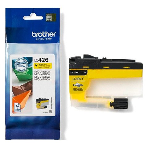 Brother LC426A Cartucho Original amarillo (1500 páginas )