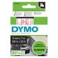 Cinta Dymo D1 fondo blanco ancho 9 mm x 7 m