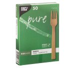 Fourchette en bambou L 165 mm - Paquet de 100