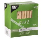 Agitateurs en bois, longueur 140 mm - Boite de 1000