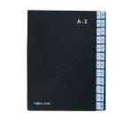 Trieur carte Pagna 24 positions alphabétiques noir