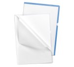 Chemise coin plastique Durable A4 PVC 20/100e transparente incolore - Paquet de 10