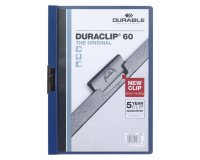 Presentation folder with Clip DURABLE - Pack of 5