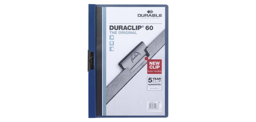 Chemise de présentation à clip DURABLE - Sachet de 5