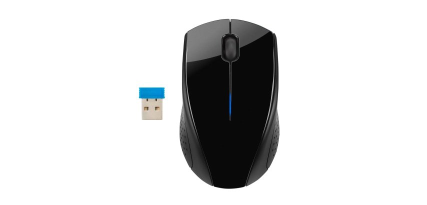 Wireless computer mouse silent HP 220 black