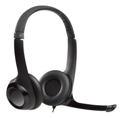 Wired headset with mic H390 USB Logitech for computer