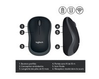 Souris sans fil M185 Logitech