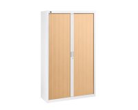 Armadio a serrandina Bruneau l 120 x p 45 cm in tre altezze disponibili