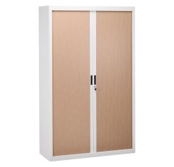 Armadio a serrandina Bruneau l 120 x p 45 cm in tre altezze disponibili