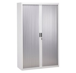 Bruneau Rolling shutter wardrobe W 120 x D 45 cm three heights available