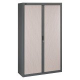 Armoire à rideaux démontables 200 x 120 cm anthracite